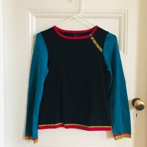 Boden | Color block petite sweater